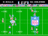 une photo d'Ã©cran de Tecmo Super Bowl sur Nintendo Nes